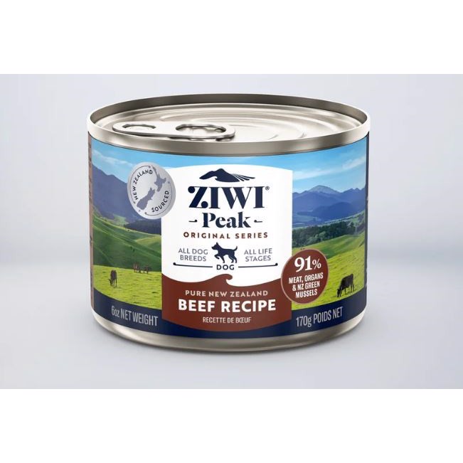 ZiwiPeak dåsemad beef, 170g