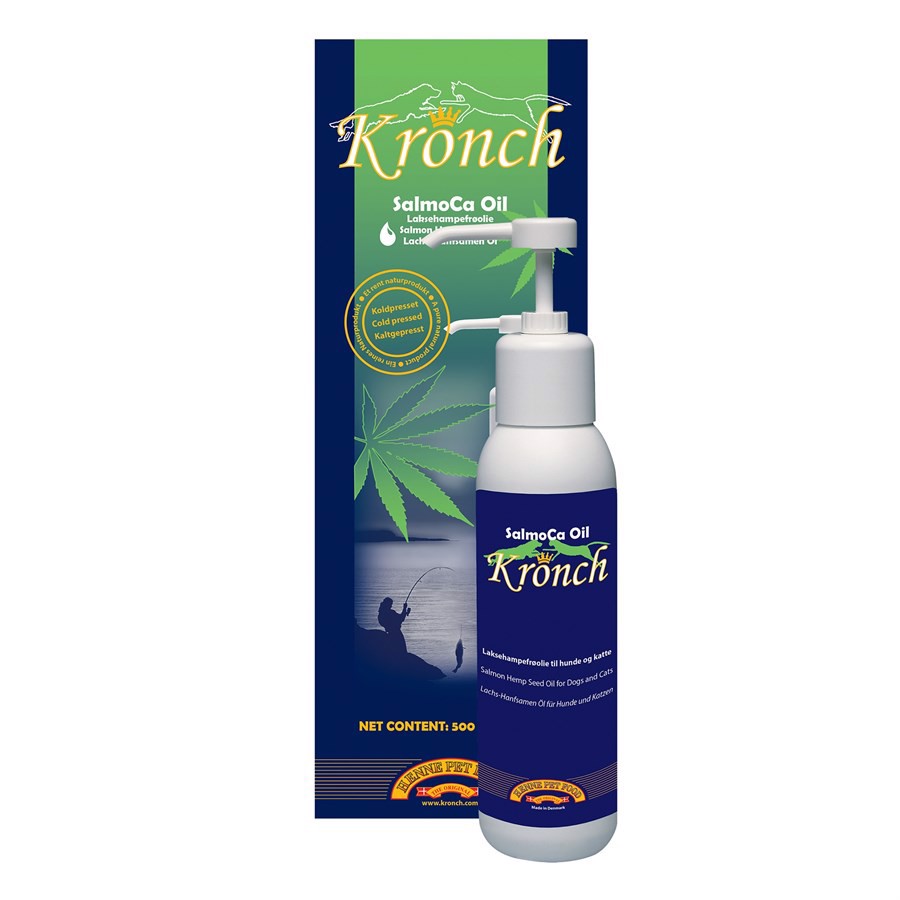 Kronch SalmoCa Oil lakse/hamp olie, 250ml