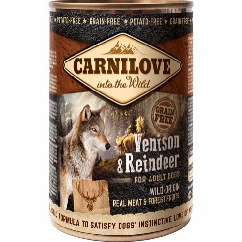 Carnilove dåsemad Venison & Reindeer, 400g