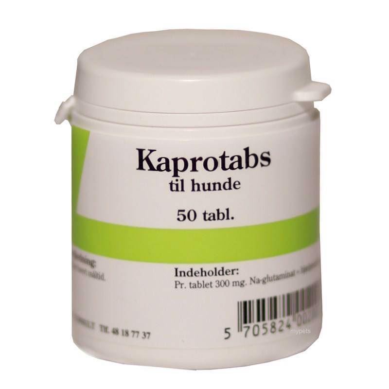 Kaprotabs, 50 tabl. - til hunde som spiser afføring