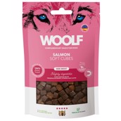 Woolf Soft Cubes Salmon, 100g