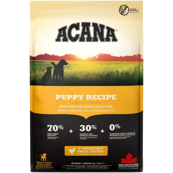 Acana Puppy Recipe (fås i 5 størrelser)