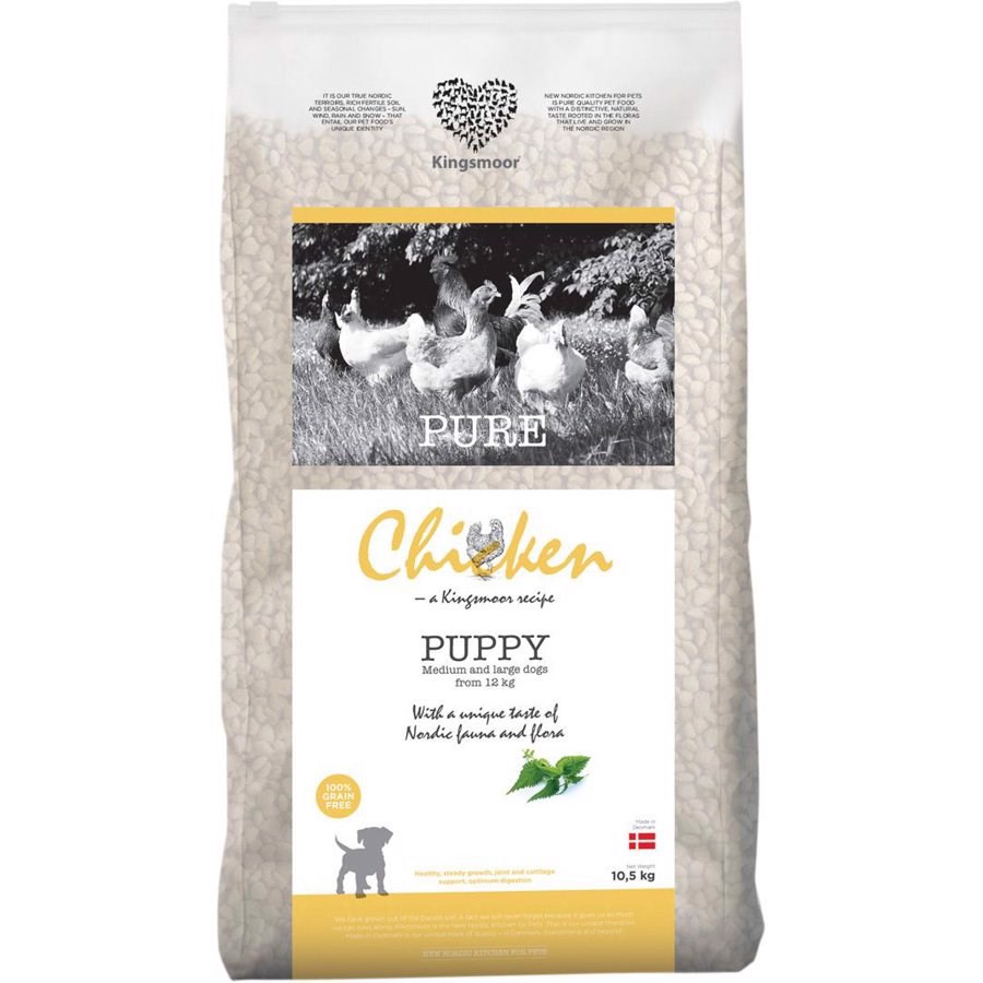 Kingsmoor Pure Puppy Chicken, 10.5 kg