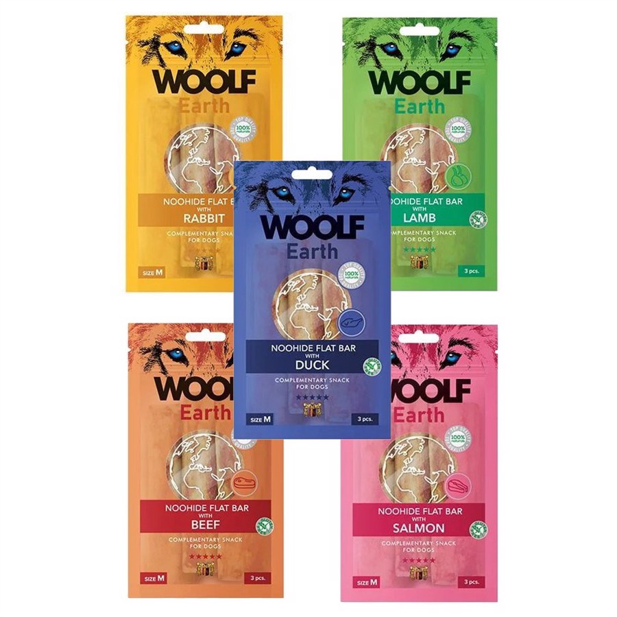 Woolf Noohide Sticks Mixpakke med 5 x Medium poser